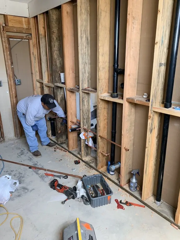 Commercial rough-in plumbing for Trenchless Sewer Repair in Church Hill